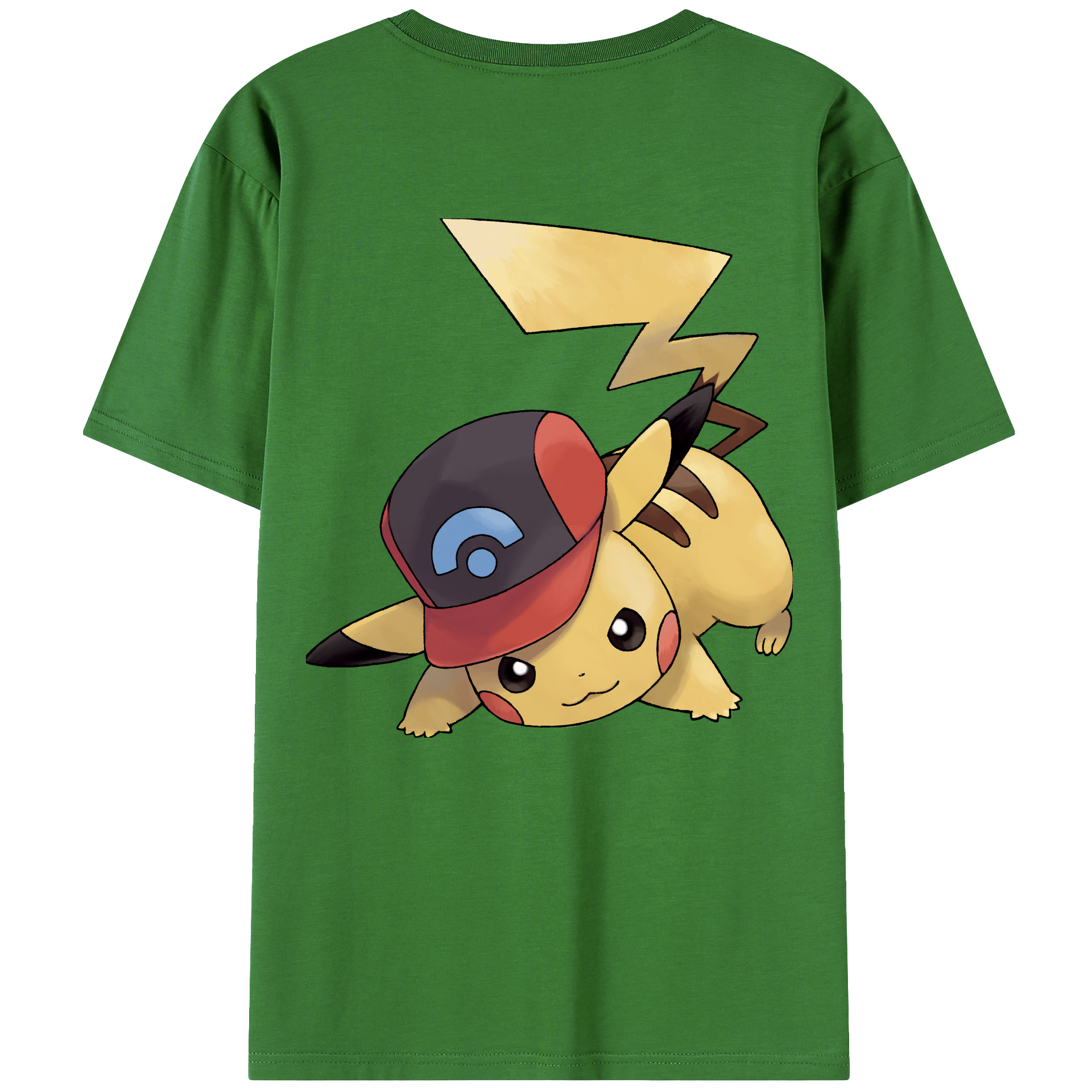 （画像用） ポケットモンスター Pokémon レディース半袖Tシャツ(バックプリント)